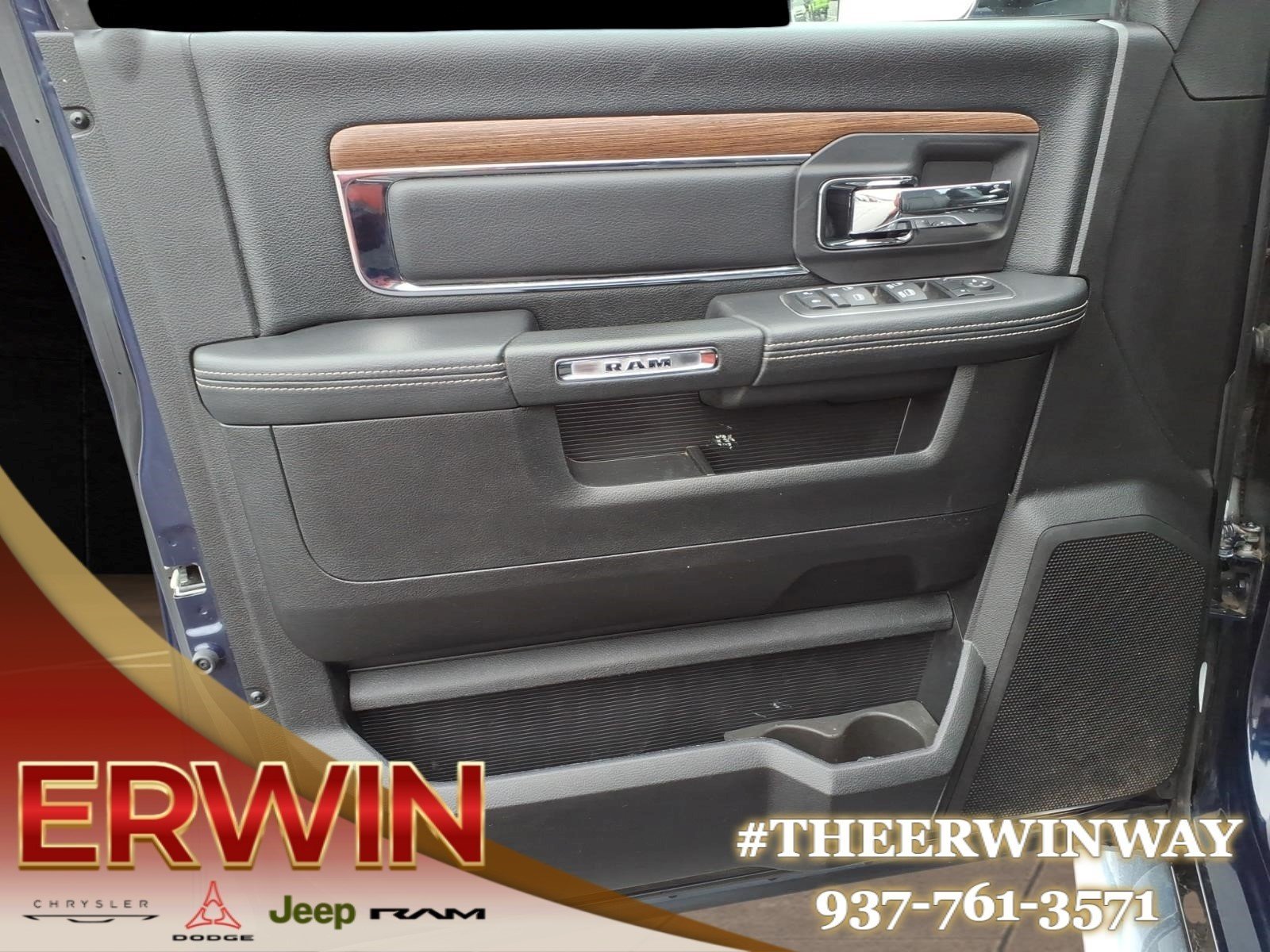 Used 2016 Blue Streak Pearl Coat RAM Laramie image 10