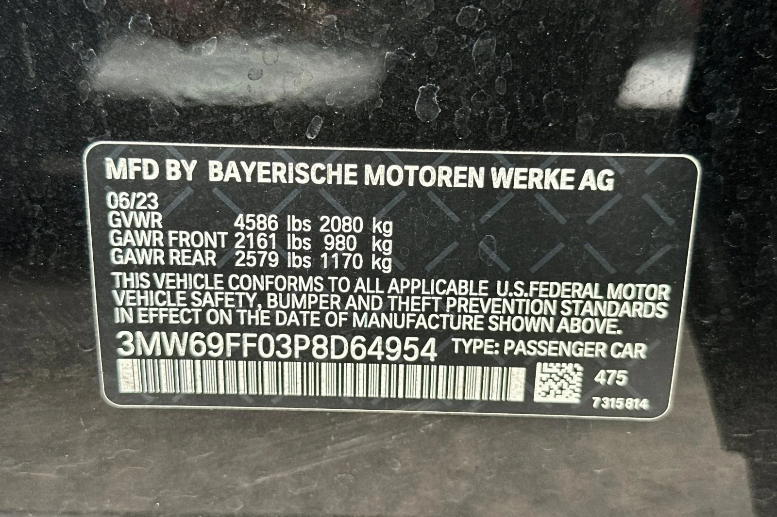 Used 2023 Black Sapphire Metallic BMW 330i image 27