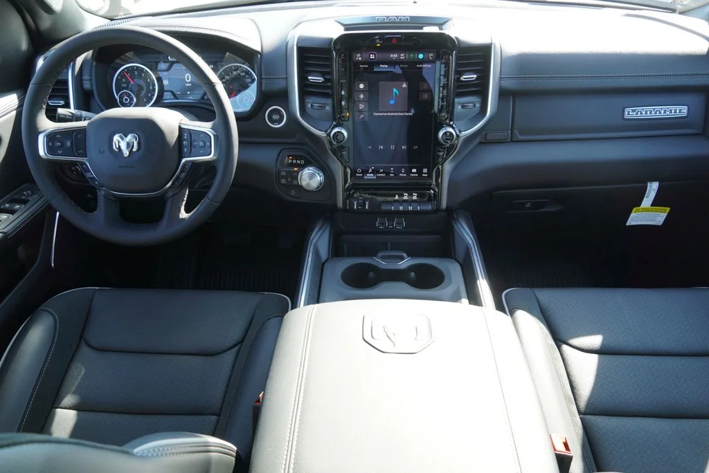 New 2026 Bright White Clear-Coat Exterior Paint RAM Laramie image 11