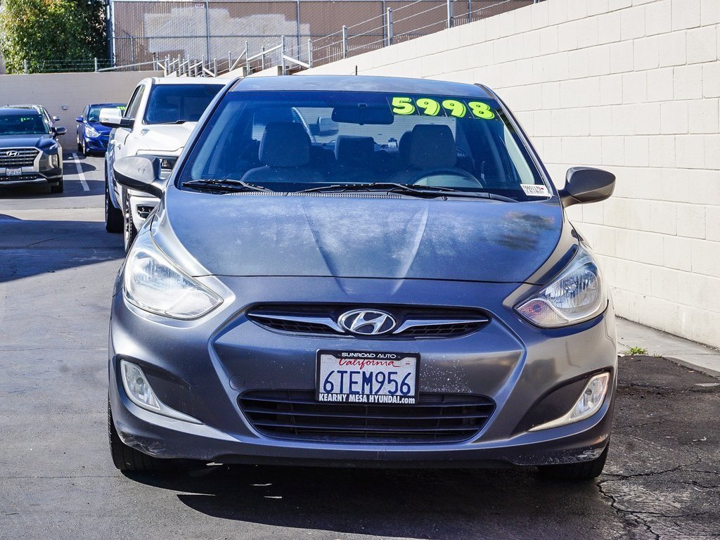 Used 2012 Hyundai Accent GLS with VIN KMHCU4AE0CU058797 for sale in San Diego, CA
