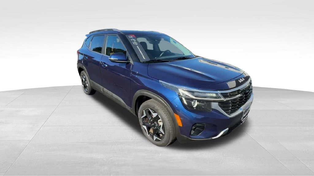 Used 2024 Ocean Blue Kia EX image 8