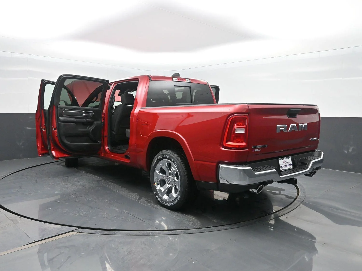 New 2026 Molten Red Pearl-Coat Exterior Paint RAM Big Horn image 49