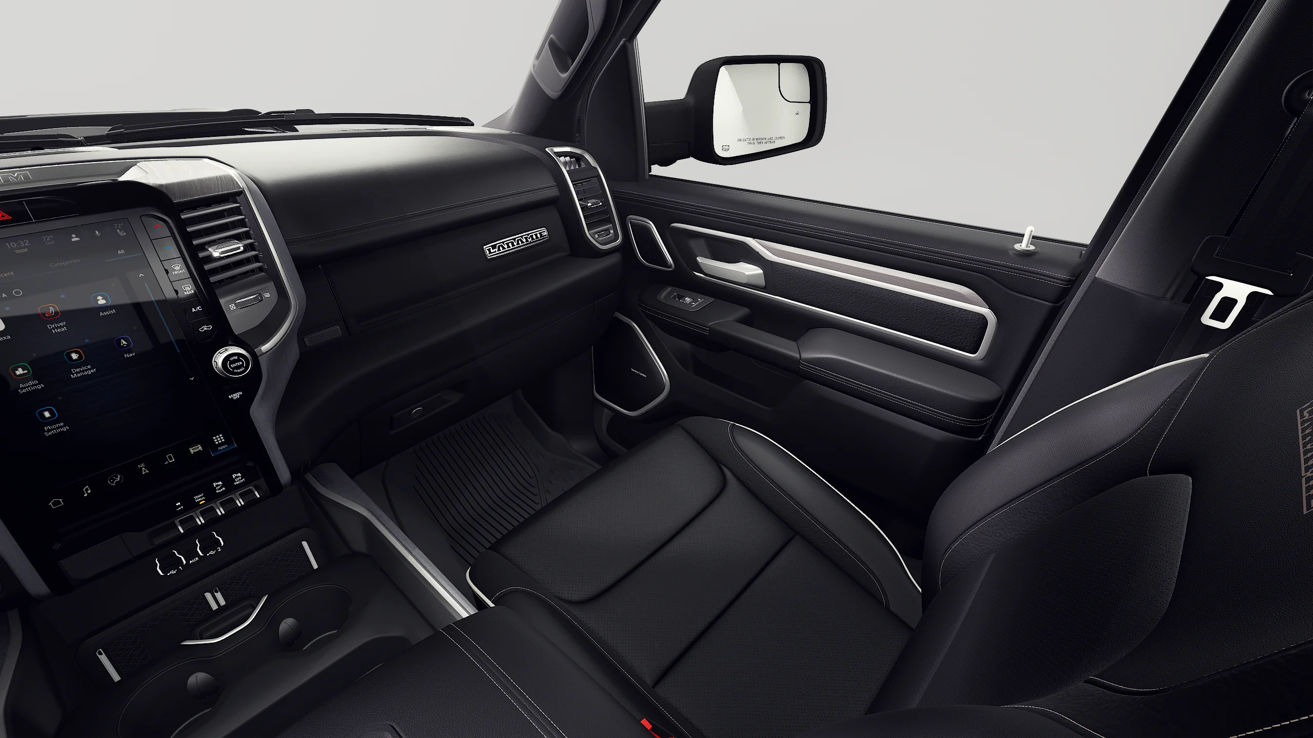 New 2027 Diamond Black Crystal Pearl-Coat Exterior Paint RAM LARAMIE image 19