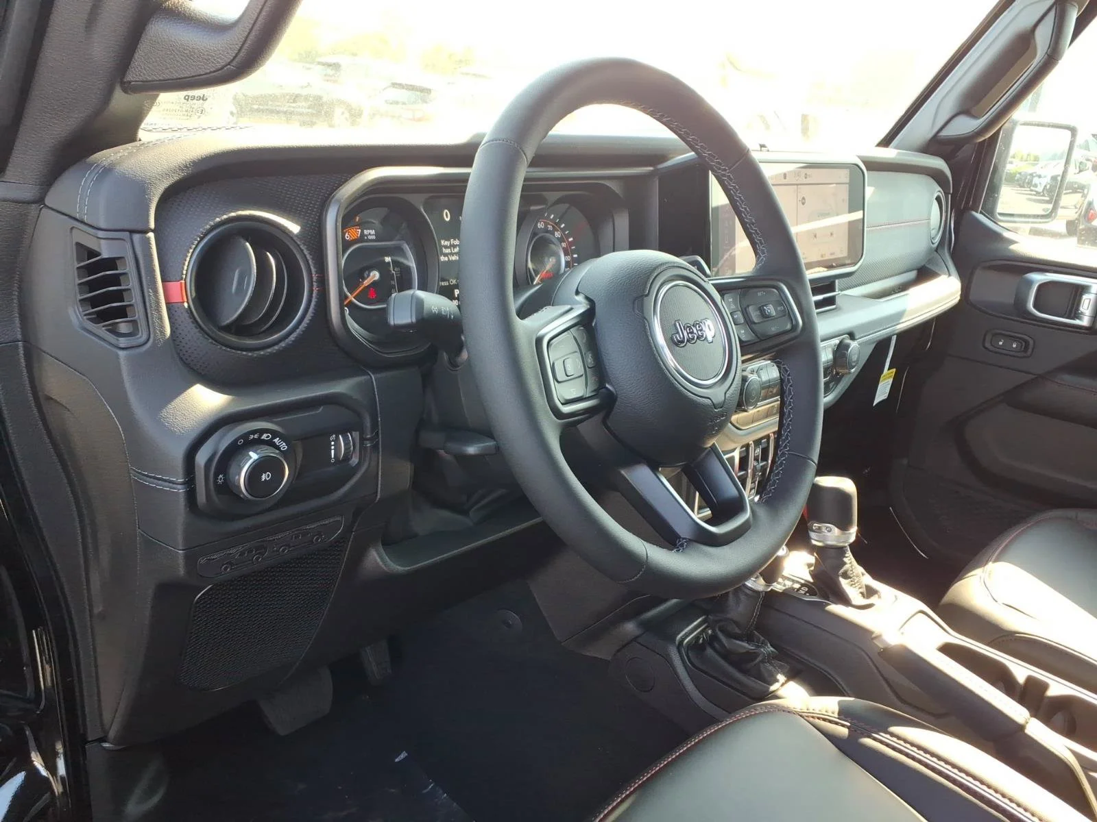 New 2026 Black Clear-Coat Exterior Paint Jeep Rubicon X image 5