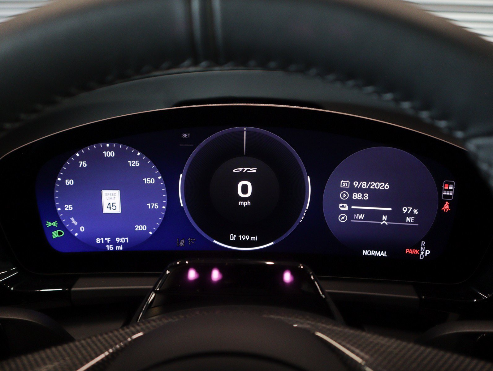 New 2026 Black Porsche GTS Electric image 16