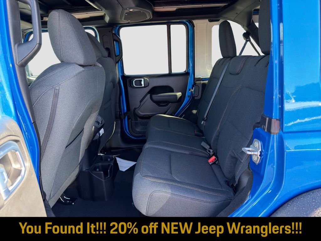 New 2026 Hydro Blue Pearl-Coat Exterior Paint Jeep Sport S image 22