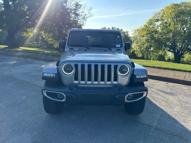 Used 2020 Silver Jeep Unlimited Sahara image 2