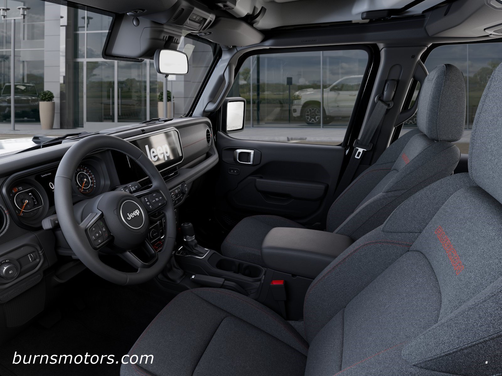 New 2026 Black Clear-Coat Exterior Paint Jeep Rubicon 4-Door image 22
