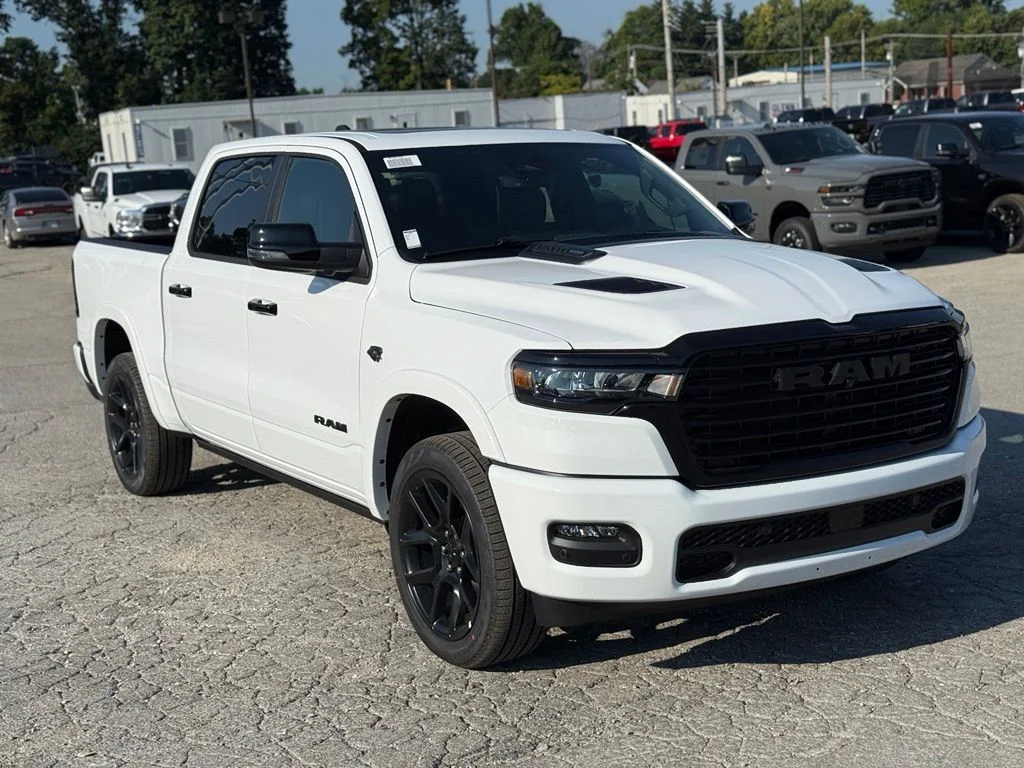 New 2027 Bright White Clear-Coat Exterior Paint RAM Laramie image 4