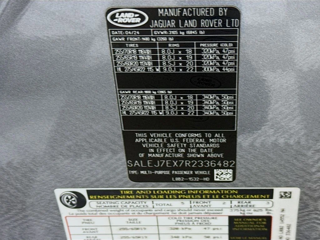 Certified Used 2024 Eiger Gray Metallic Land Rover S image 26