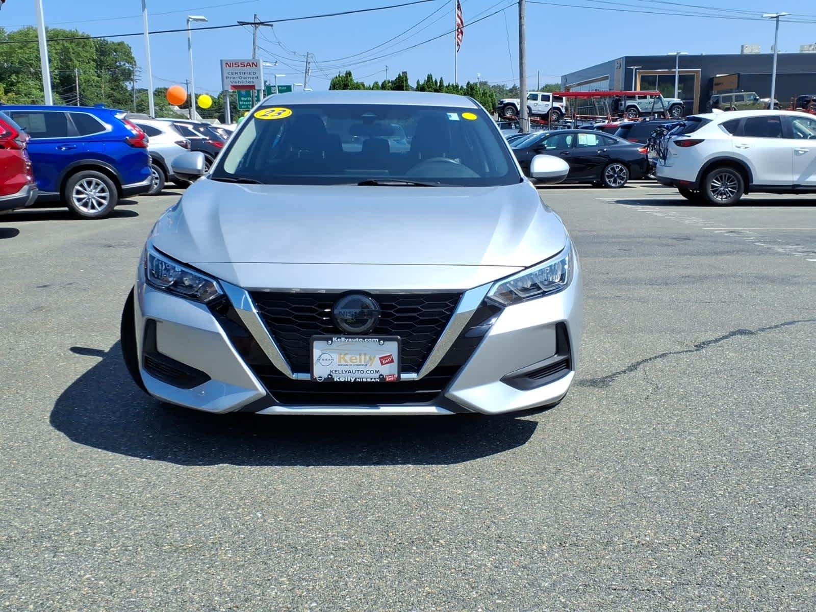 Certified 2023 Nissan Sentra S with VIN 3N1AB8BV0PY298123 for sale in Lynnfield, MA