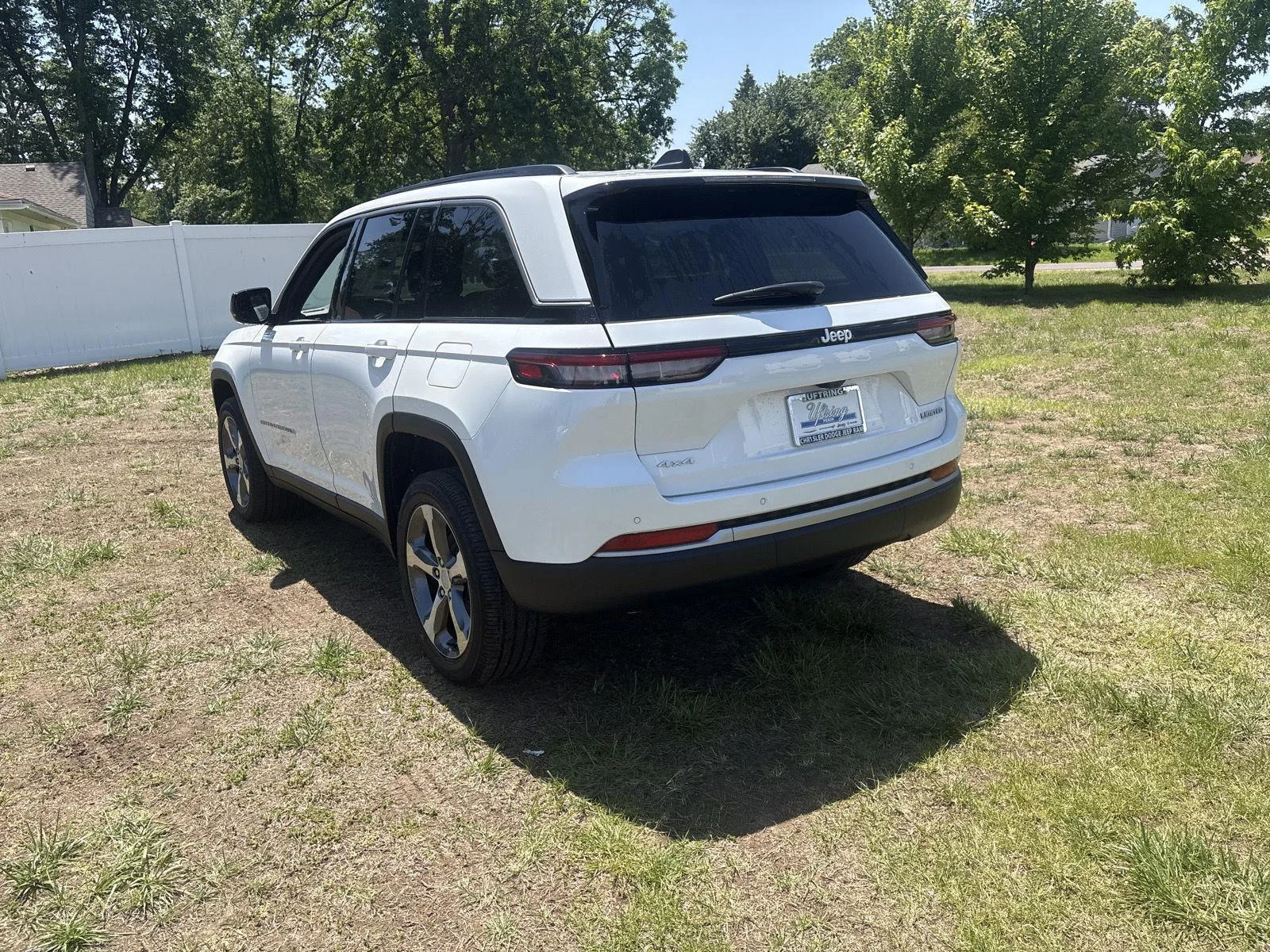 New 2026 Bright White Clearcoat Jeep Limited image 8