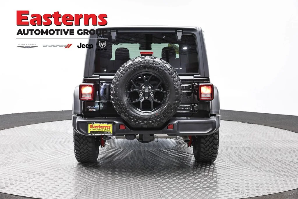 Used 2025 Black Jeep Willys 4xe image 8