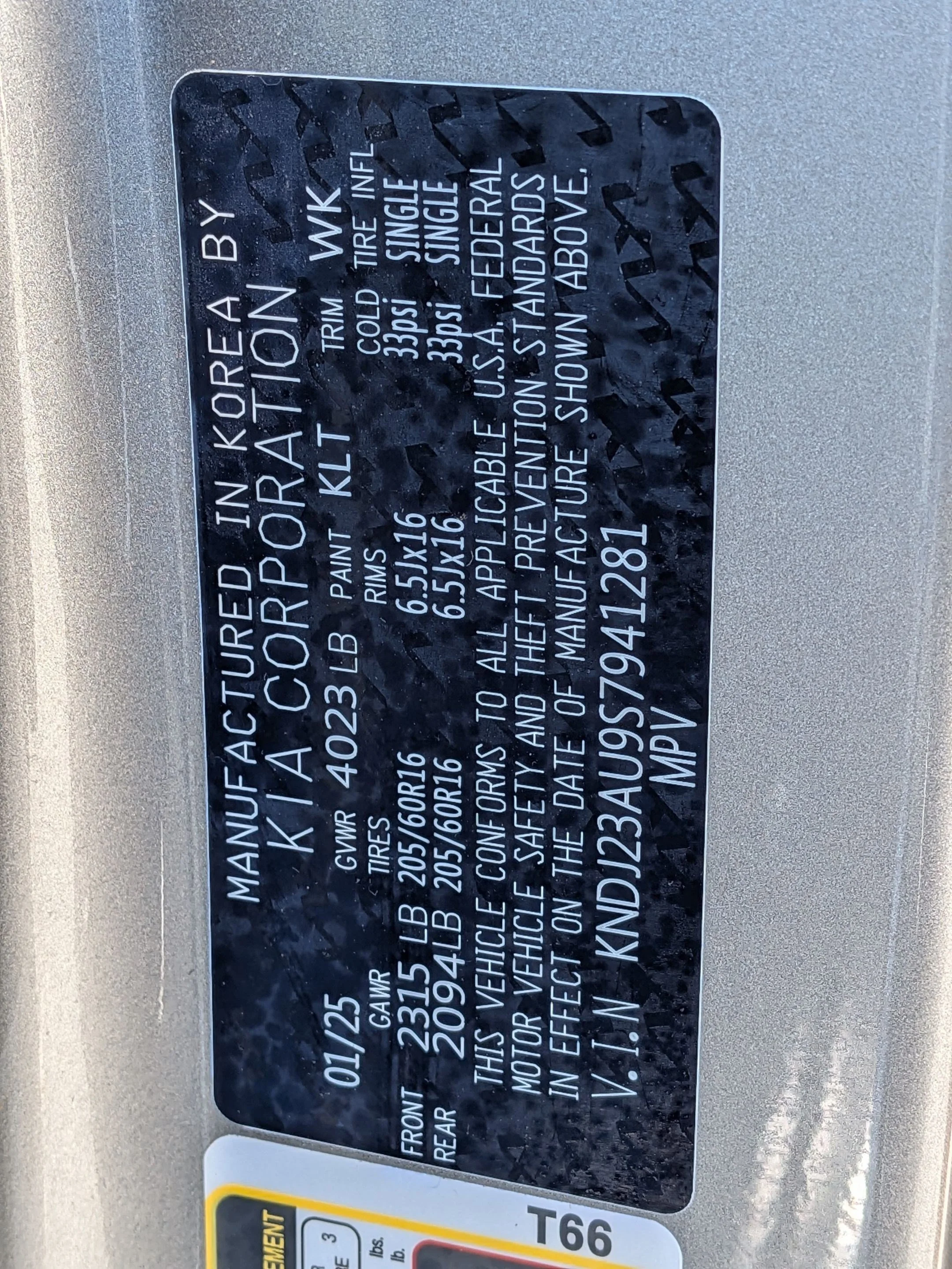 Used 2025 Steel Gray Kia LX image 26