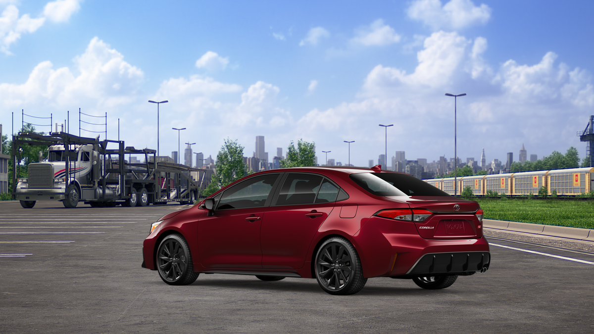 New 2026 Ruby Flare Pearl Toyota SE image 6
