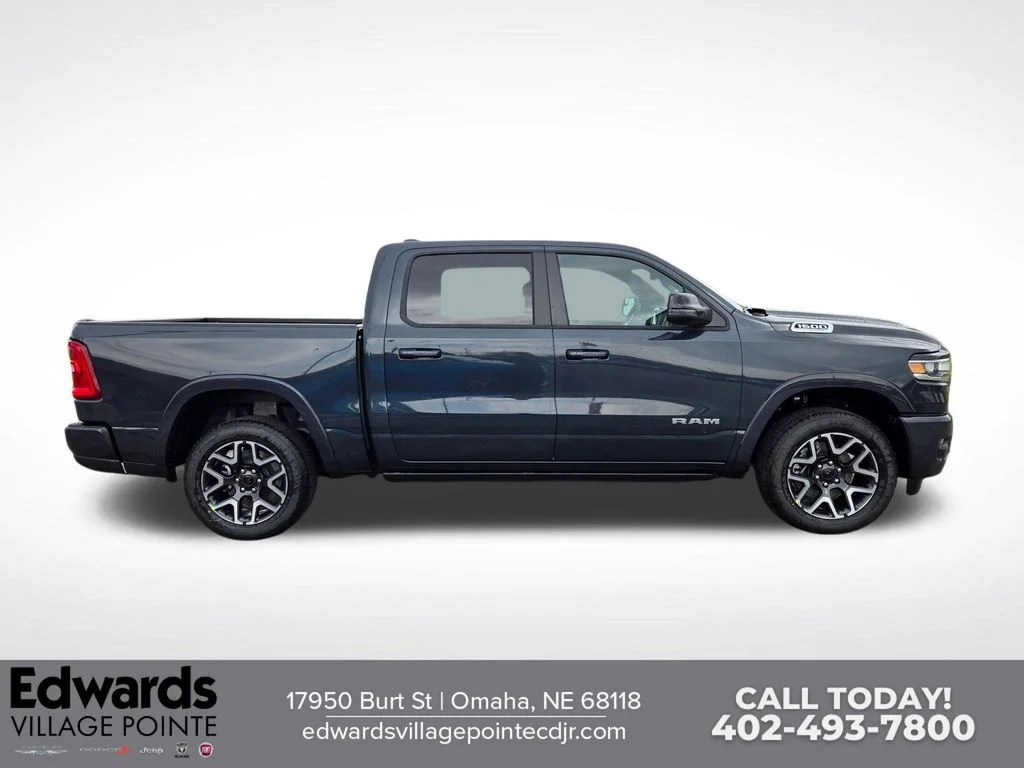 New 2026 Forged Blue Metallic Exterior Paint RAM Laramie image 2