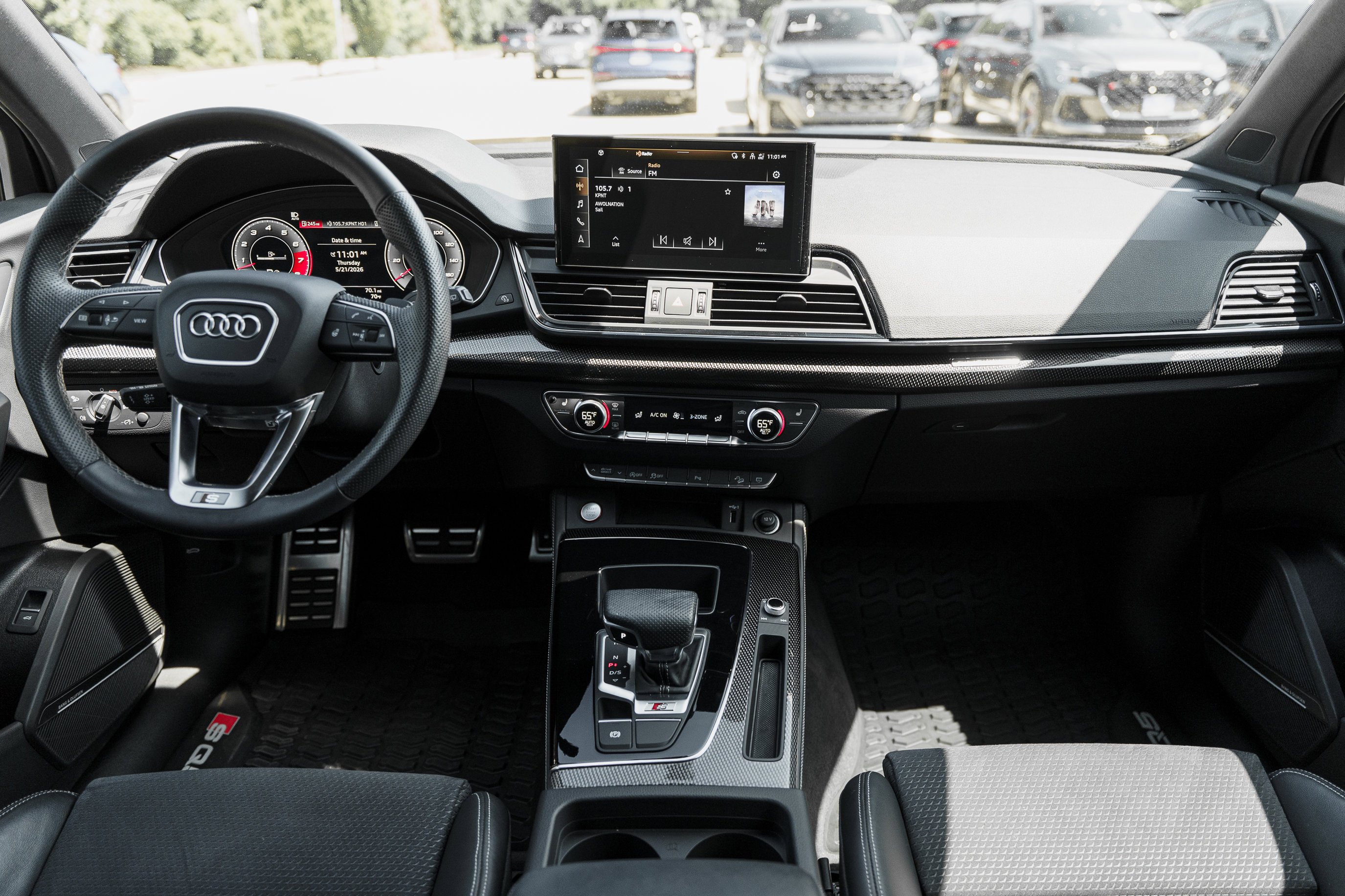 Used 2023 Daytona Gray Pearl Effect Audi Premium Plus image 8