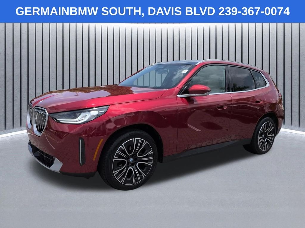 Certified Used 2025 Red Metallic BMW 30 xDrive image 1