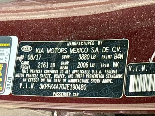Used 2018  Kia LX image 22