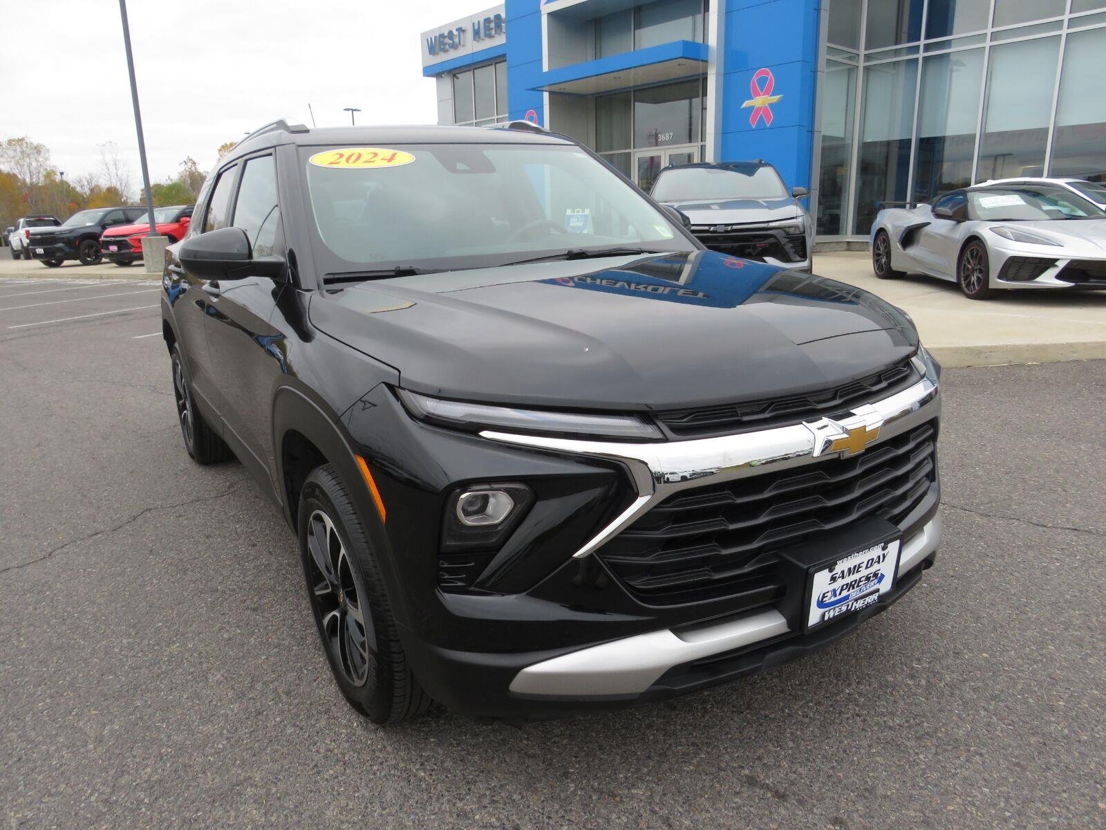 Used 2024 Mosaic Black Metallic Chevrolet LT image 3