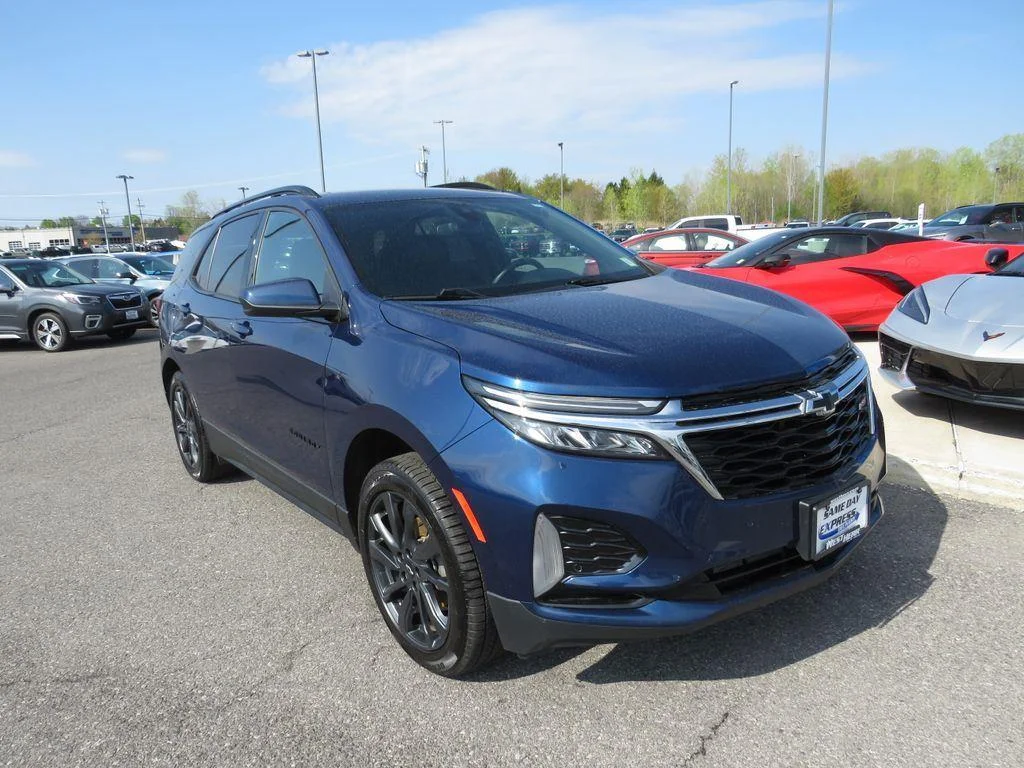 Used 2023 Blue Chevrolet RS image 2