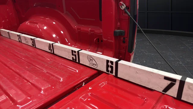 Used 2025 Flame Red Clearcoat Ram Big Horn/Lone Star image 37