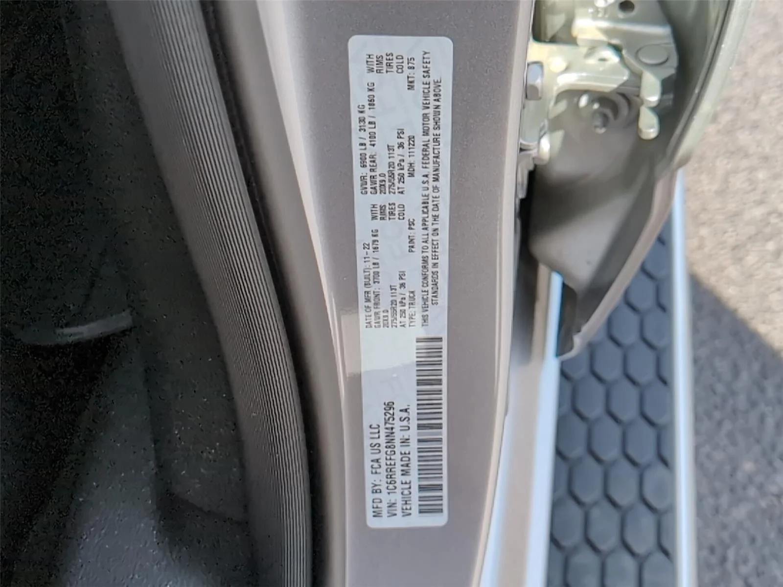 Used 2022 Billet Silver Metallic Clearcoat Ram Big Horn image 13