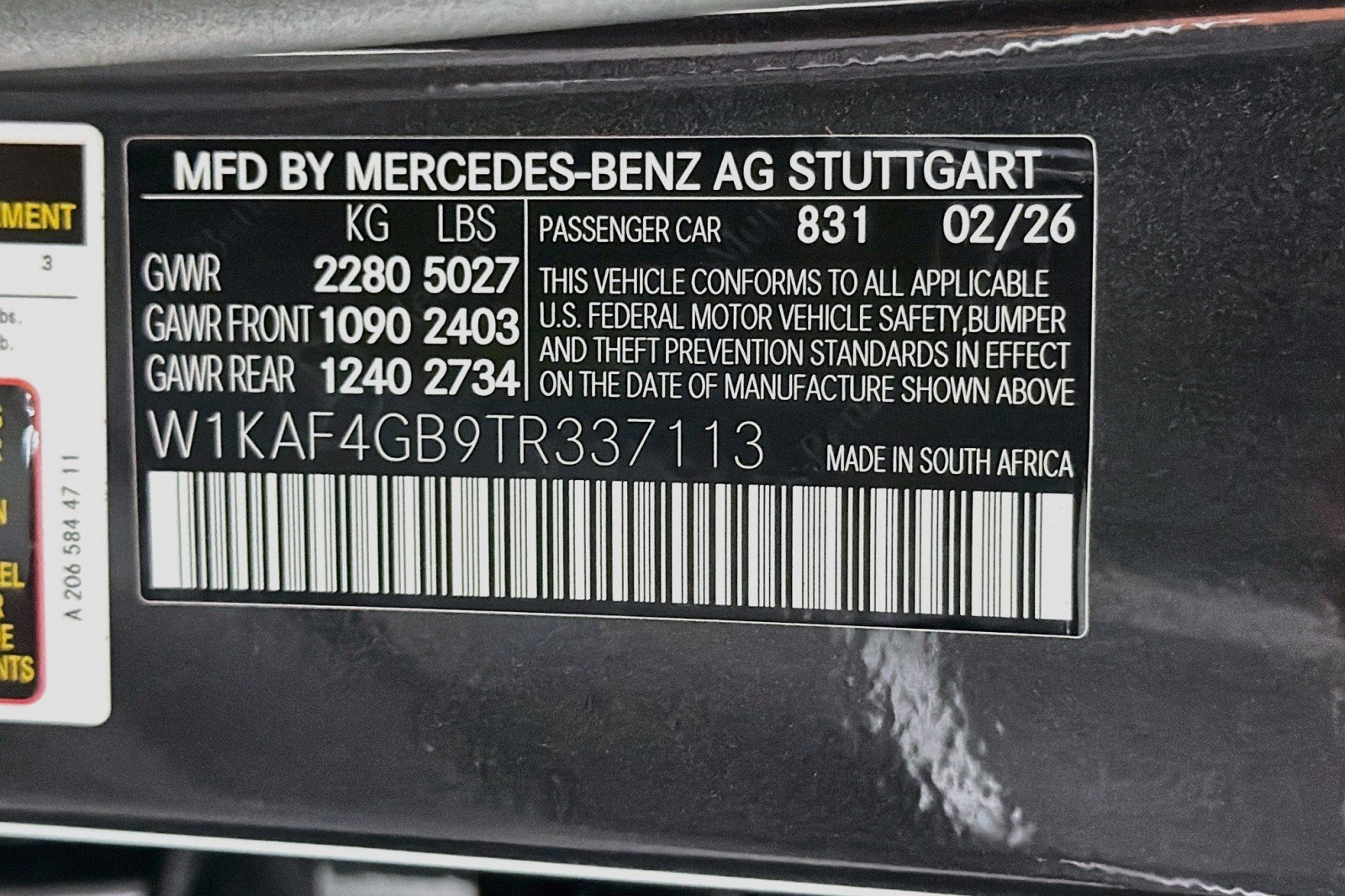 New 2026 Graphite Grey Metallic Mercedes-Benz C 300 Sedan image 24