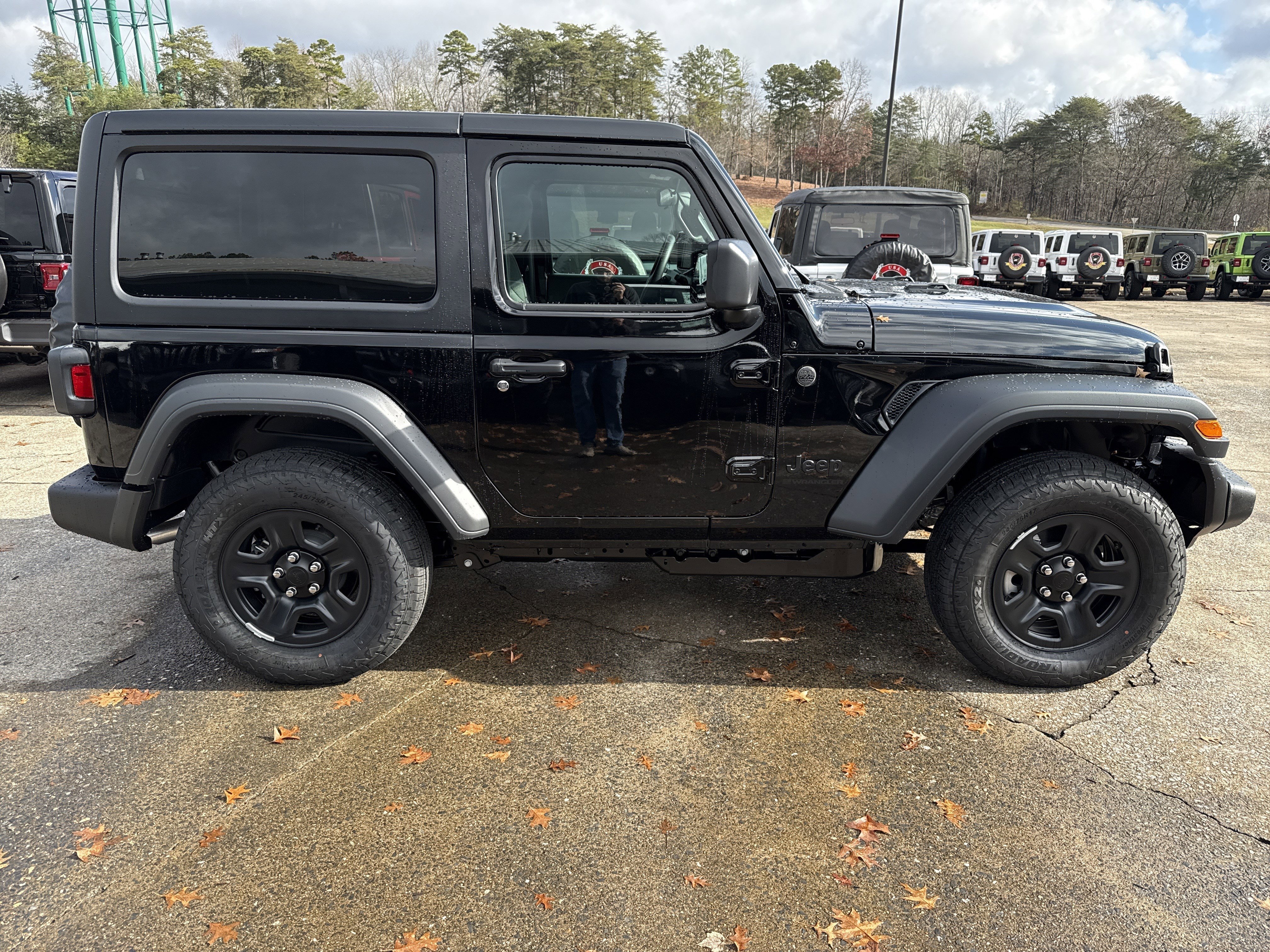New 2026 Black Clearcoat Jeep Sport image 8