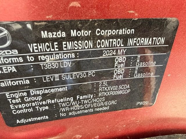 Used 2024 Red Mazda 2.5 S Select Sport image 8