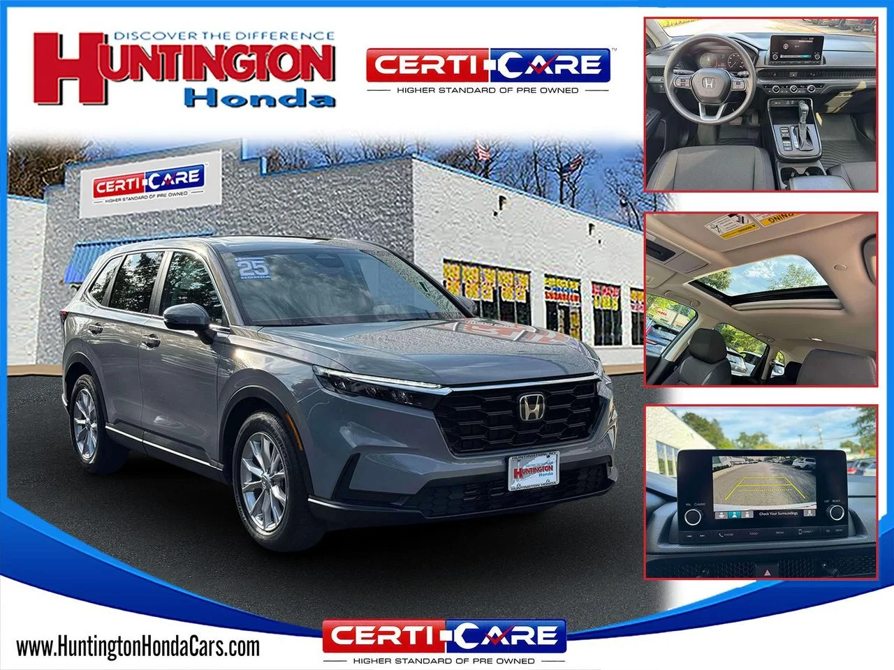 Used 2025 Black Honda EX 2WD image 1
