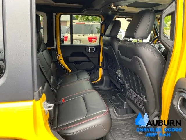 Used 2021 Yellow Jeep Unlimited Rubicon image 20