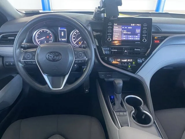 Used 2023 Celestial Silver Metallic Toyota LE image 14
