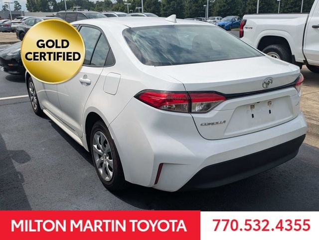 Used 2024 White Toyota LE image 4