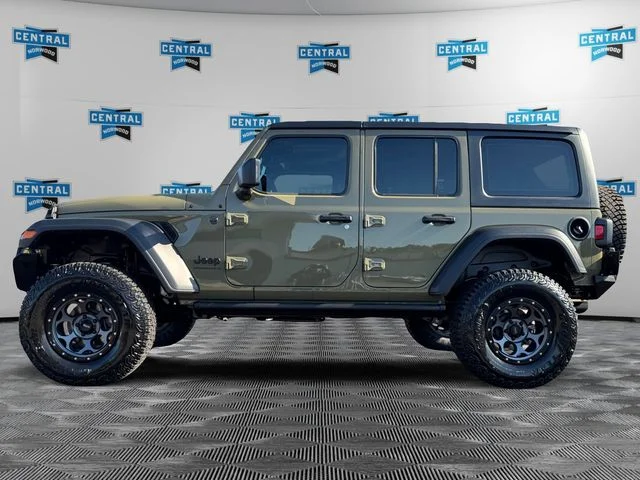 New 2025 Green Jeep Sport image 2