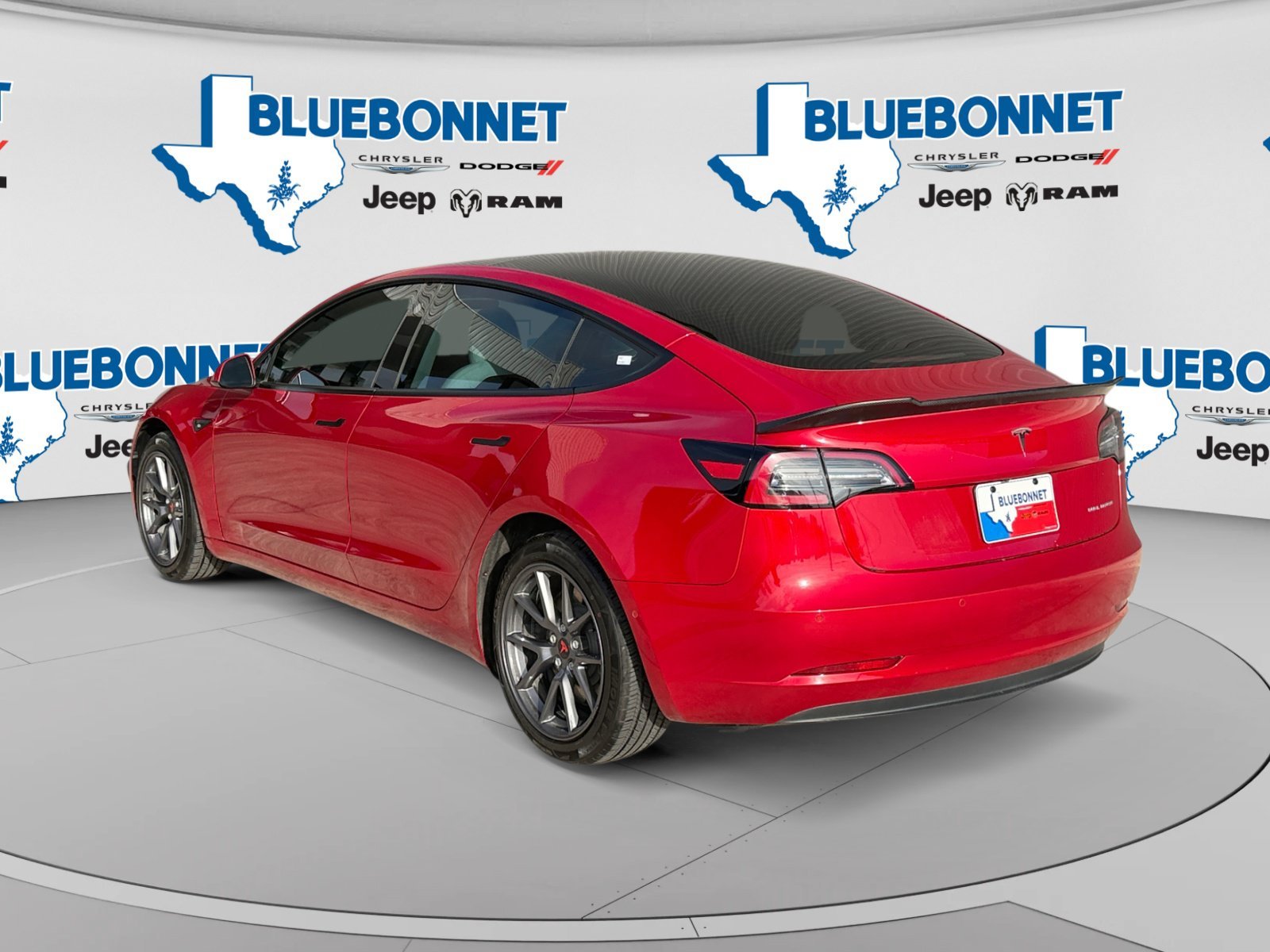 Used 2022 Red Multi-Coat Tesla Long Range image 7