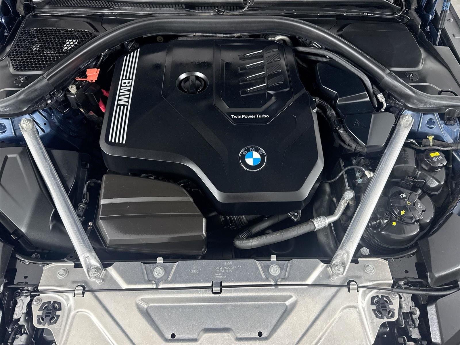 Used 2021 Arctic Race Blue Metallic BMW 430i image 38