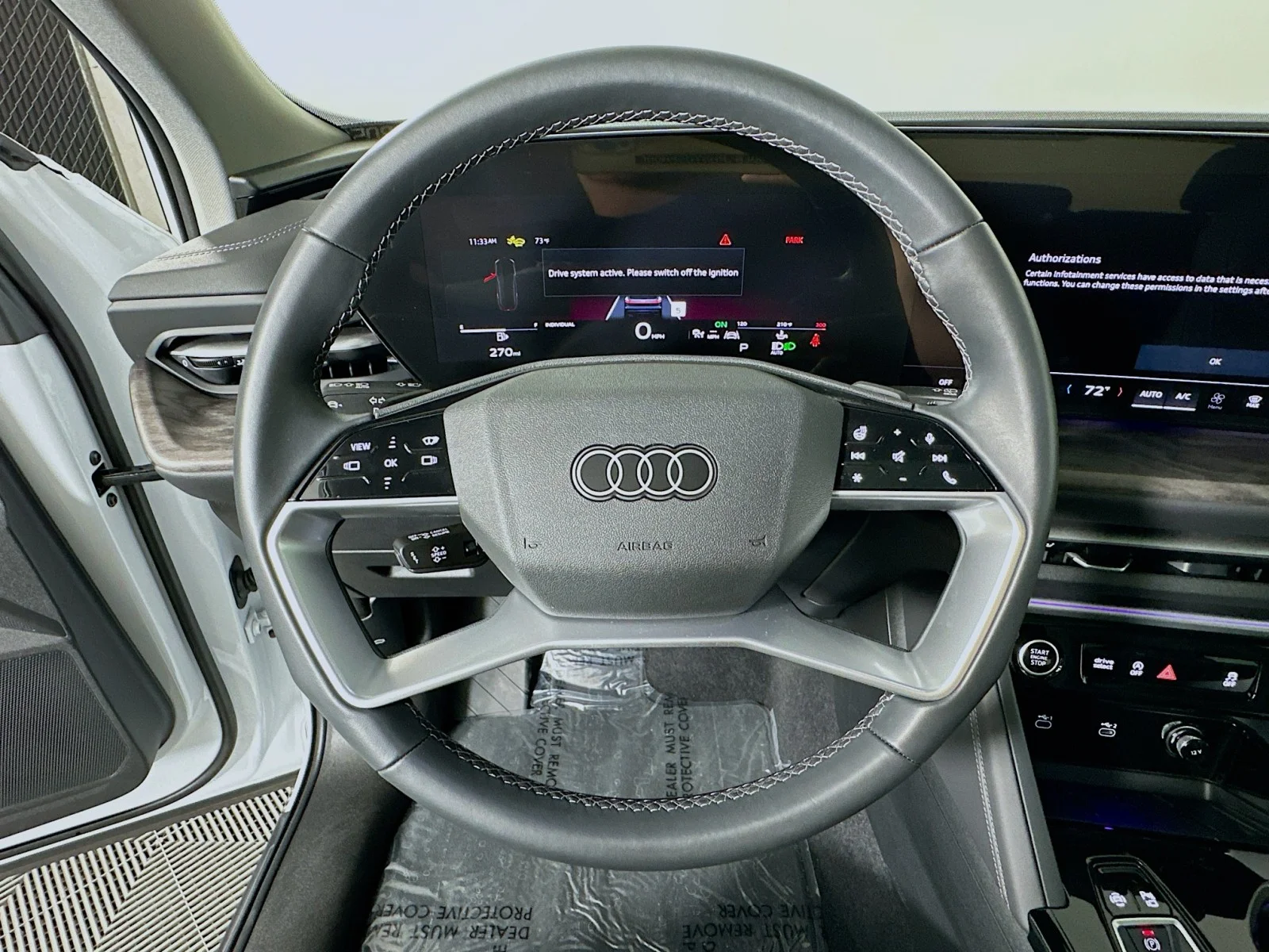 Used 2025 Glacier White Metallic Audi Premium Plus image 19