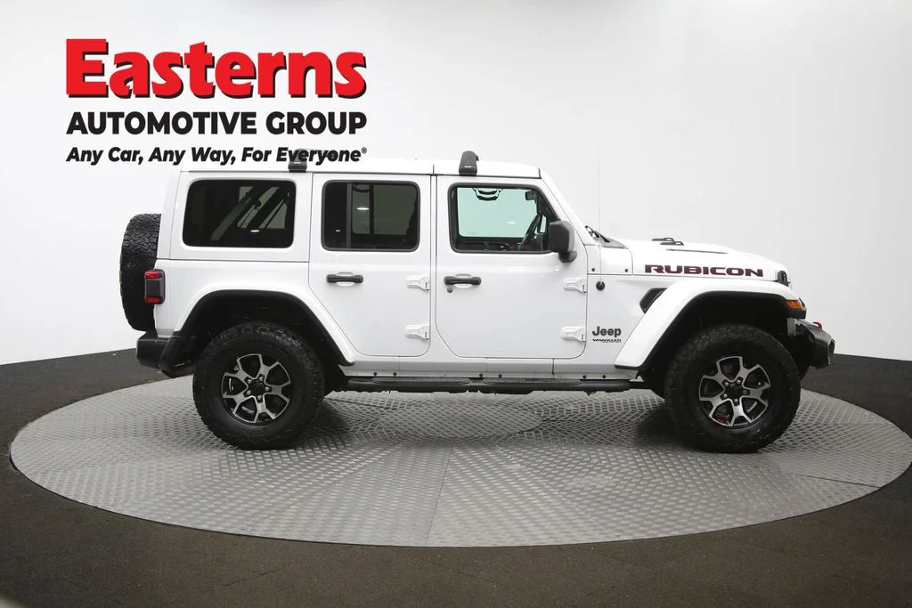 Used 2020 White Jeep Unlimited Rubicon image 47