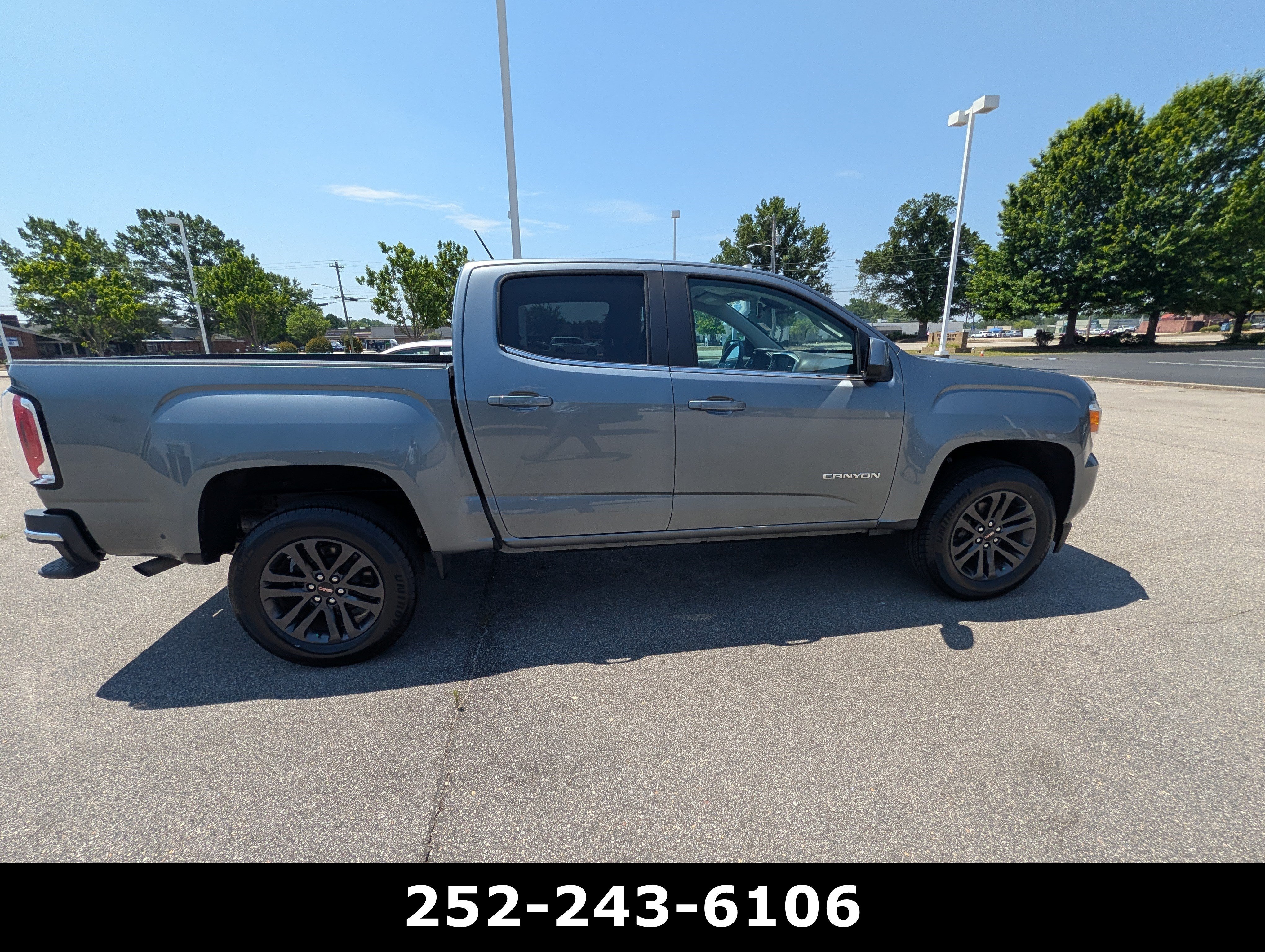 Used 2020 Satin Steel Metallic GMC 2WD SLE image 5