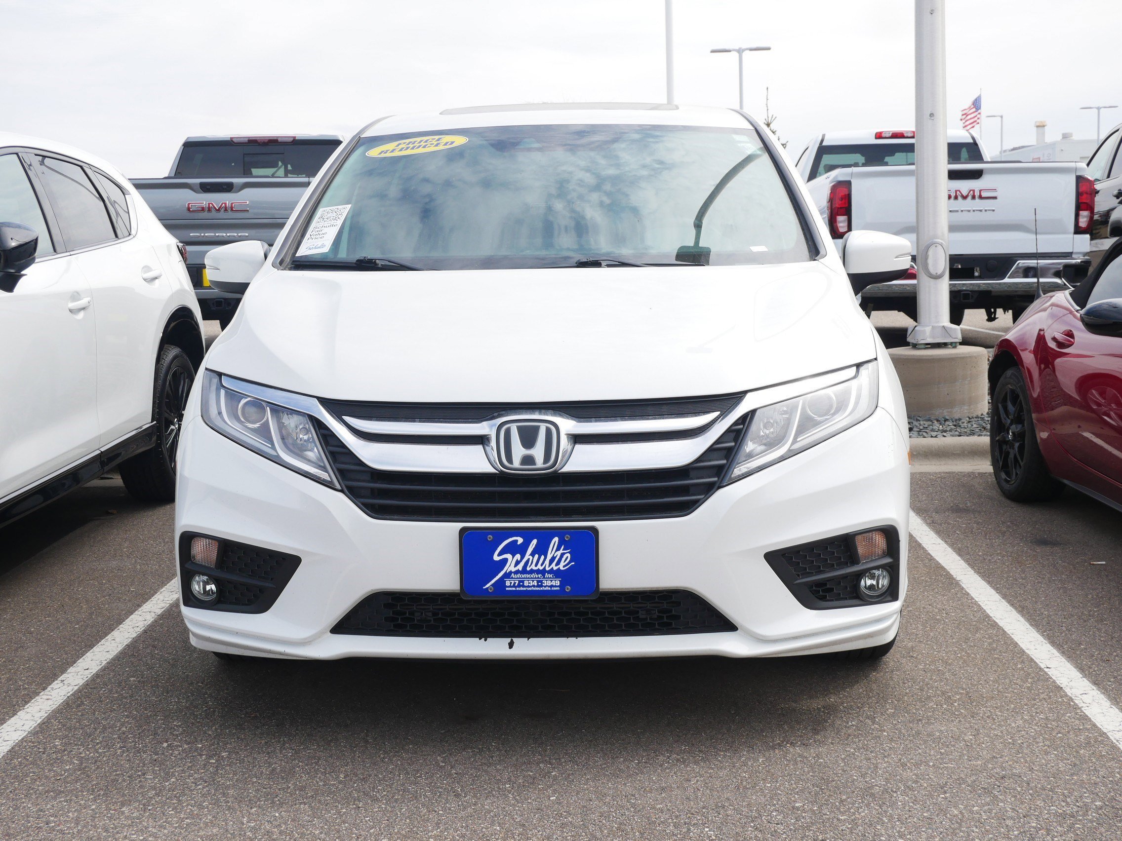 Used 2020 Honda Odyssey EX-L with VIN 5FNRL6H73LB049489 for sale in Brooklyn Center, Minnesota