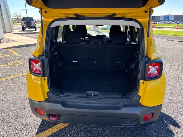 Used 2023 Solar Yellow Clearcoat Jeep Trailhawk image 7