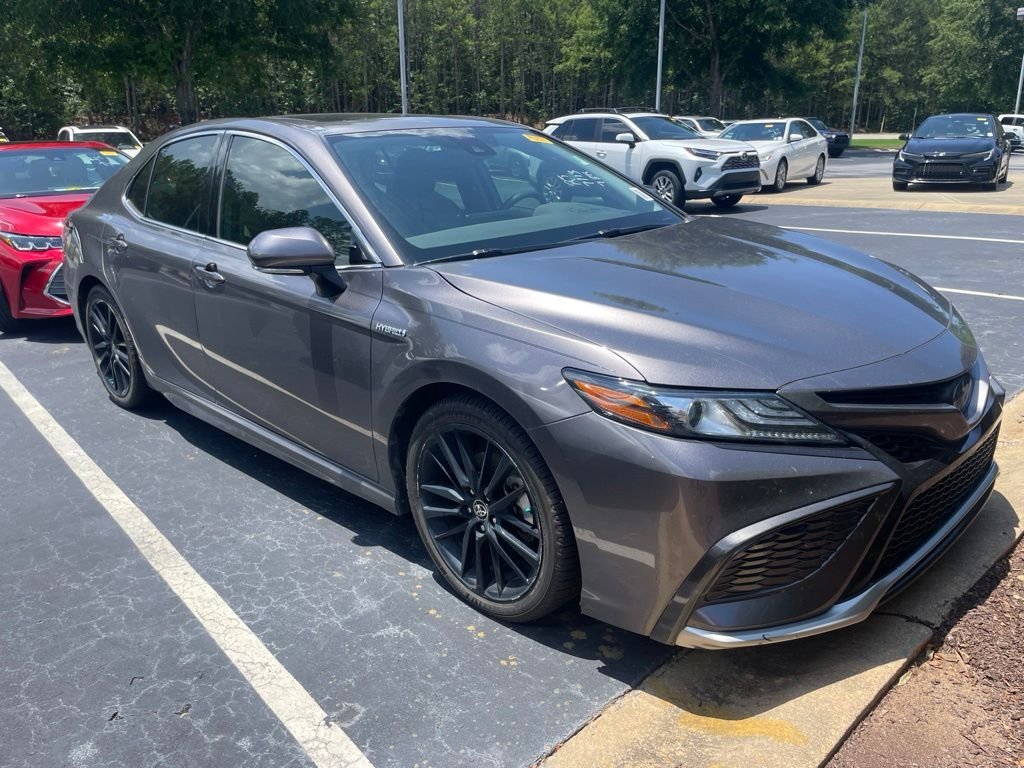 Certified Used 2021 Gray Toyota XSE image 2