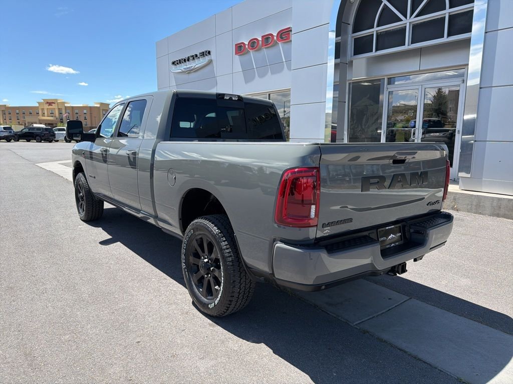 New 2026 Ceramic Gray Clear-Coat Exterior Paint RAM Laramie image 4