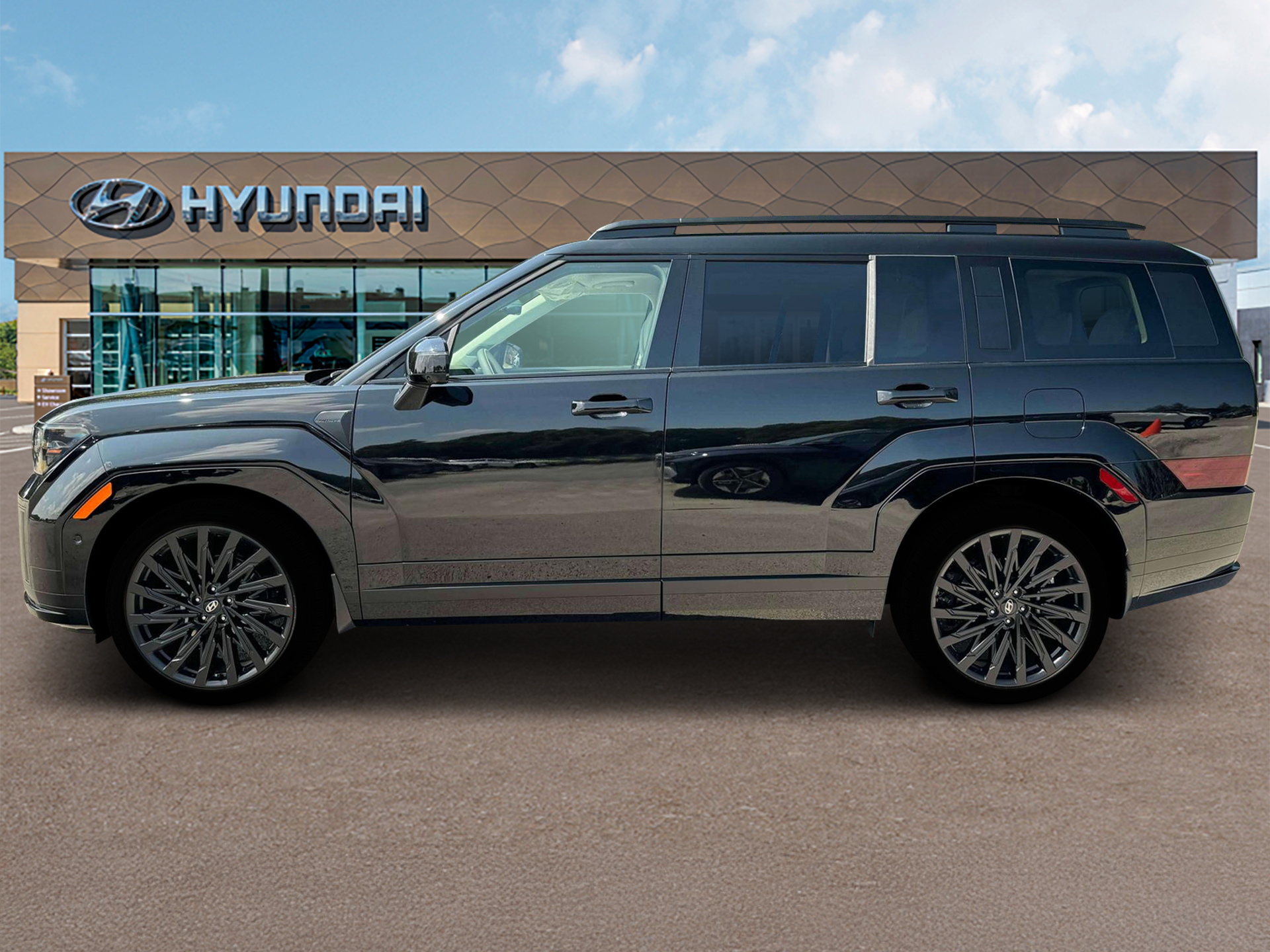 New 2026 Phantom Black Hyundai Calligraphy AWD image 3