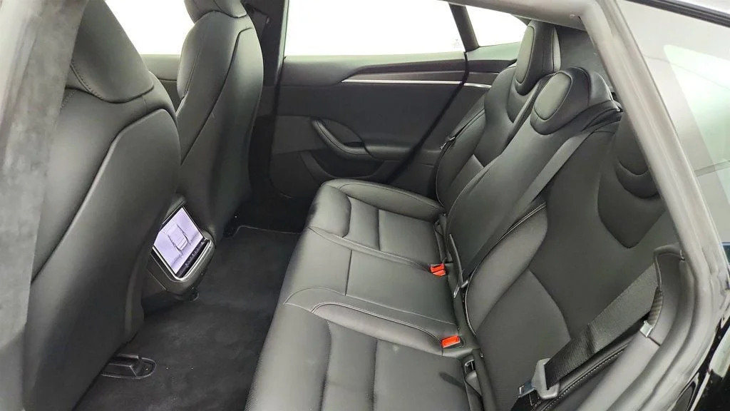 Used 2023 Solid Black Tesla Plaid AWD w/ Yoke Steering Wheel image 27