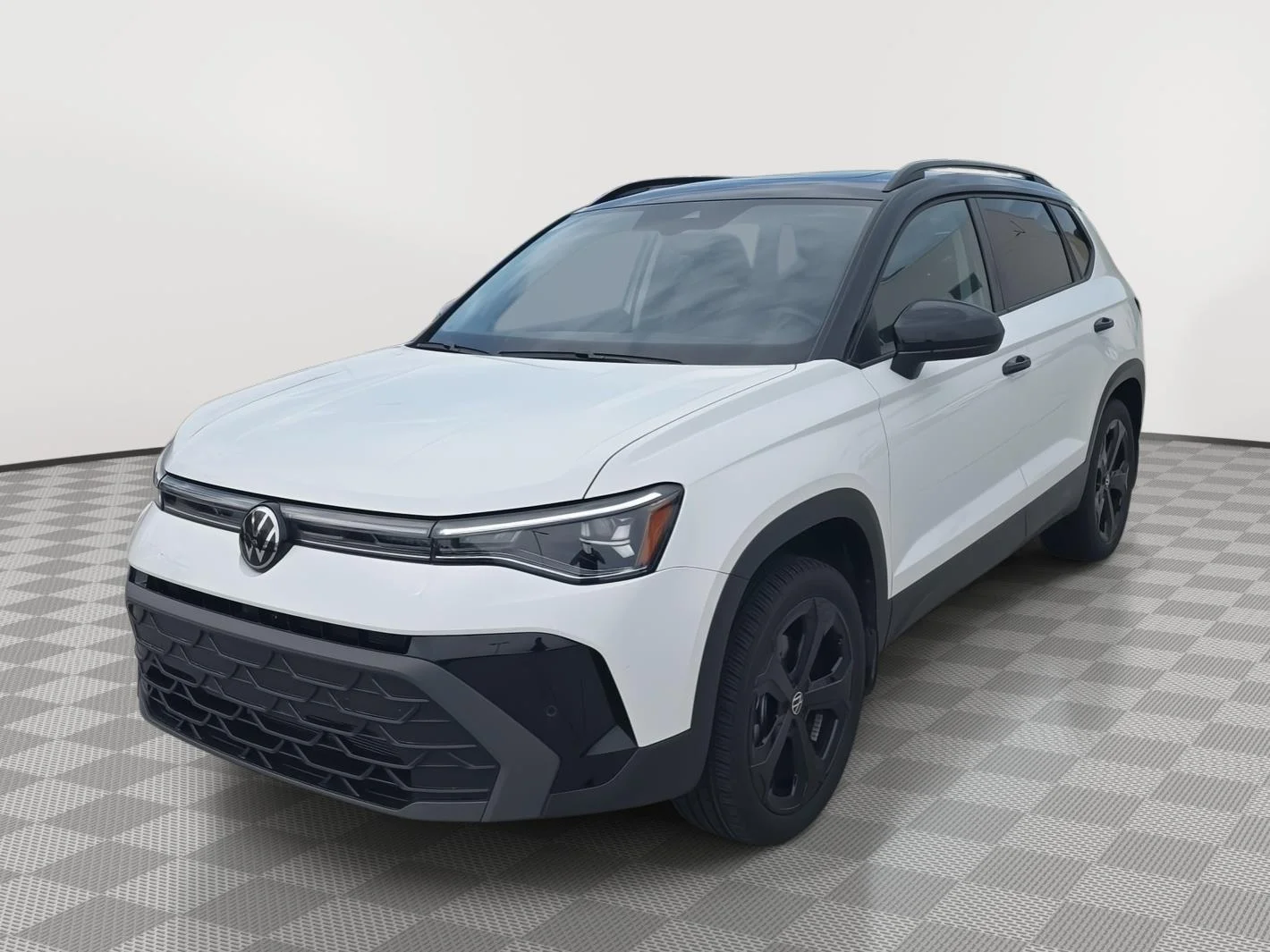 Certified Used 2025 WHITE Volkswagen SE Black image 3