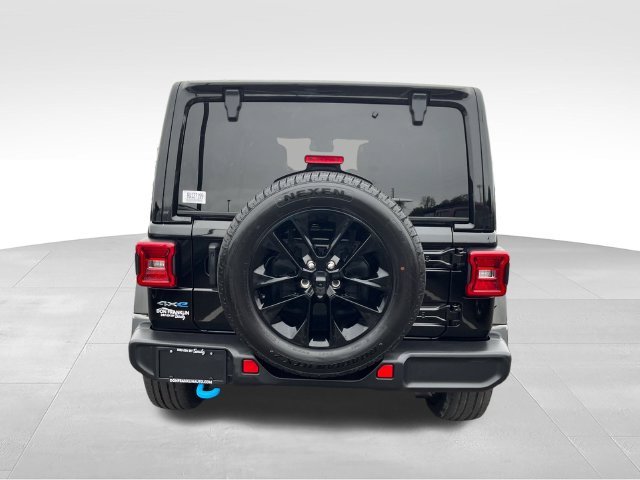 Used 2024 Black Jeep Sahara 4xe image 4