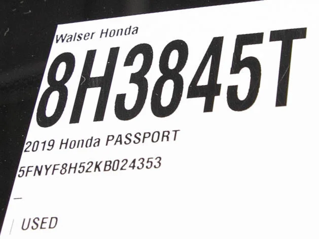 Used 2019 Crystal Black Pearl Honda 4D EX-L 4WD image 31