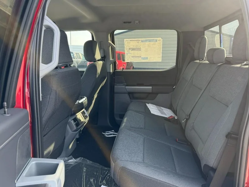 New 2026 Ruby Red Metallic Tinted Clearcoat Ford XLT 4WD SuperCrew 5.5
